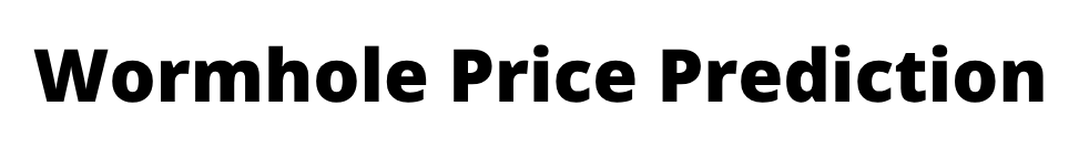 Wormhole Price Prediction